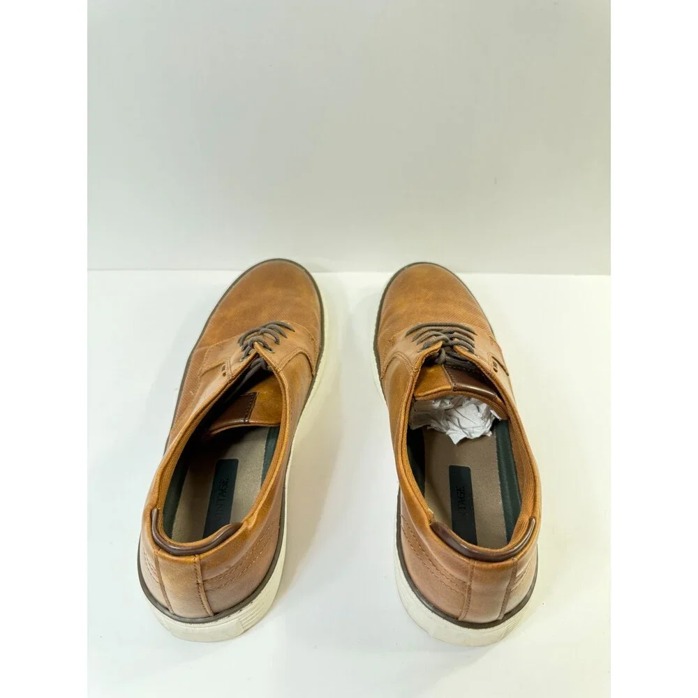 Crown Vintage Mens Dress Shoes Brown Leather US 10